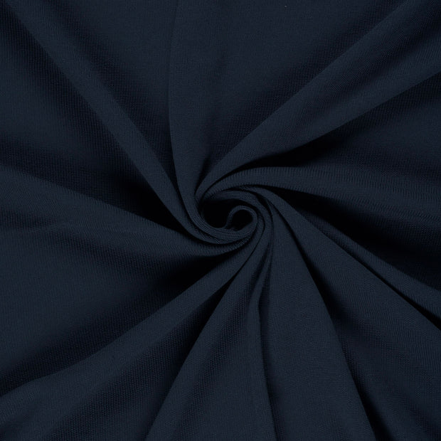 Heavy Knit fabric Navy 
