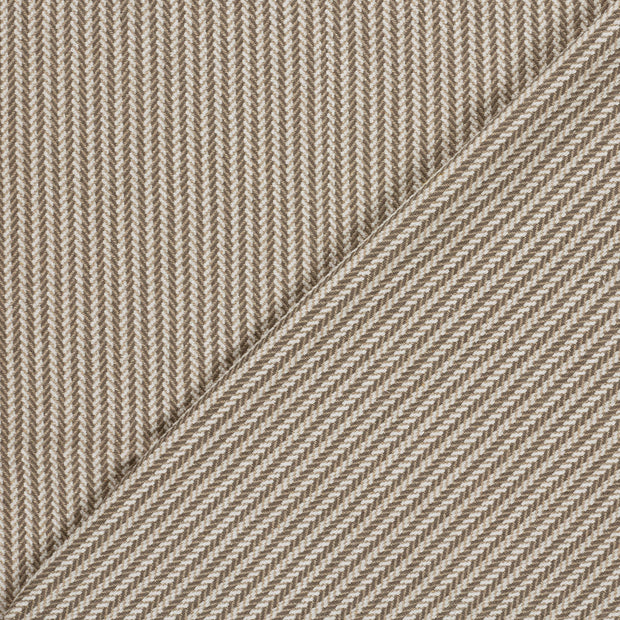 Jacquard tissu rayures brossé 