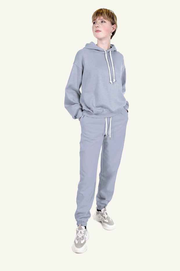 Jogging fabric Unicolour Sky Blue
