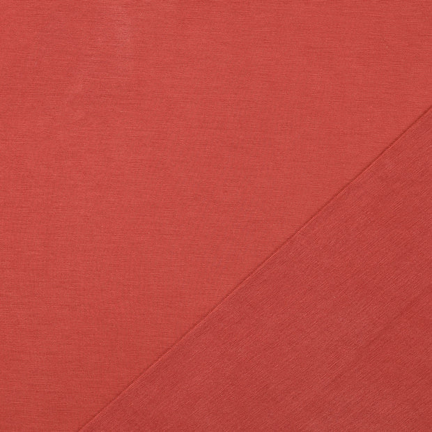 Baumwolle Jersey fabrik Rot Stonewashed 