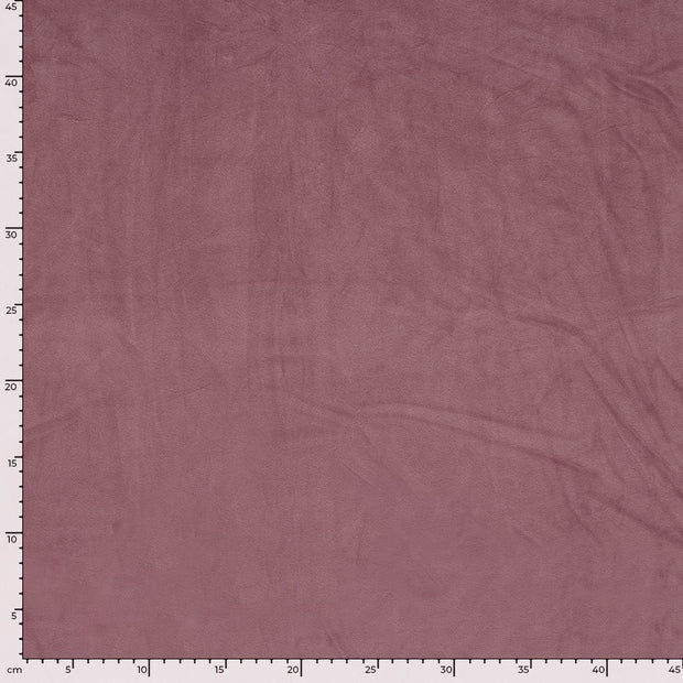 Supersoft Velvet fabrik Uni Altrosa