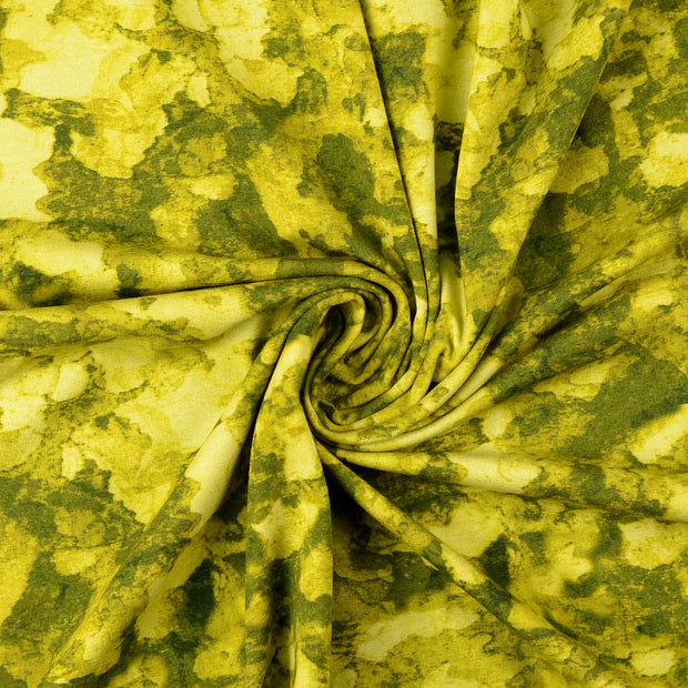 Jersey fabric Olive Green 