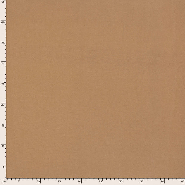 Flannel fabric Unicolour Camel