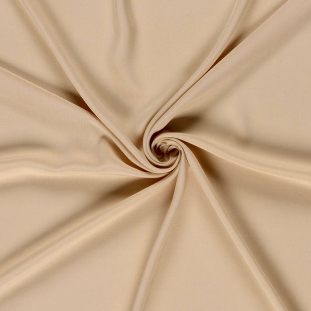 Viscose Poplin fabric Beige 