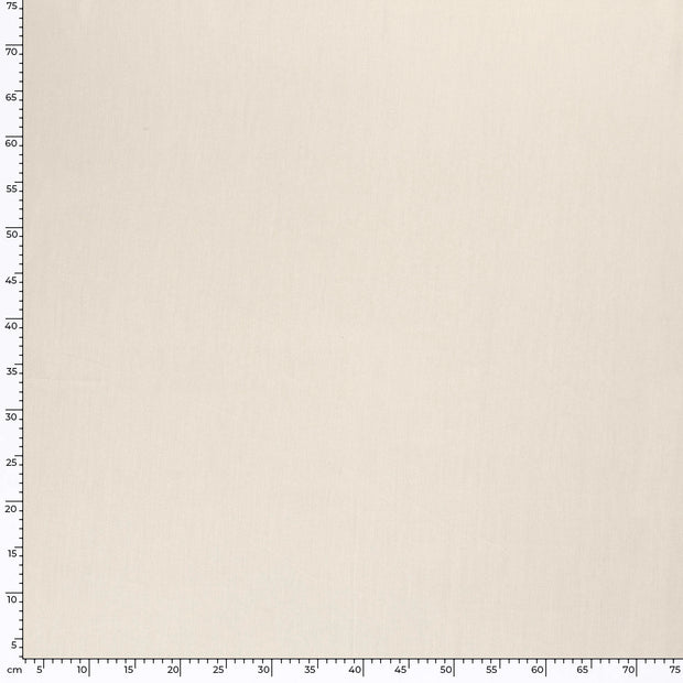 Bambus Poplin fabrik Uni Beige