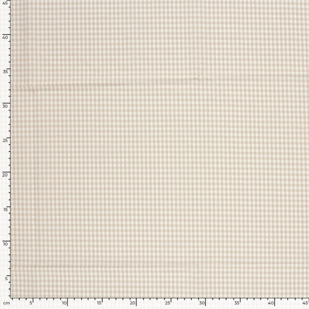 Bengaline fabric Abstract Beige