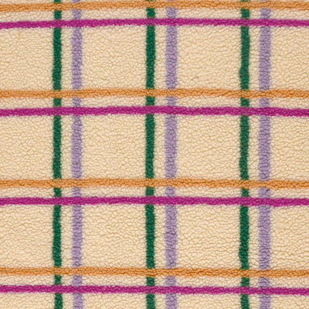 Sherpa Fleece fabric Beige matte 