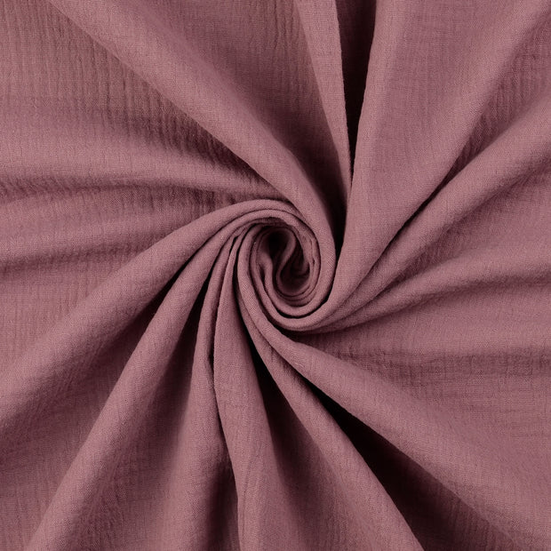 Muslin fabric Old Pink 