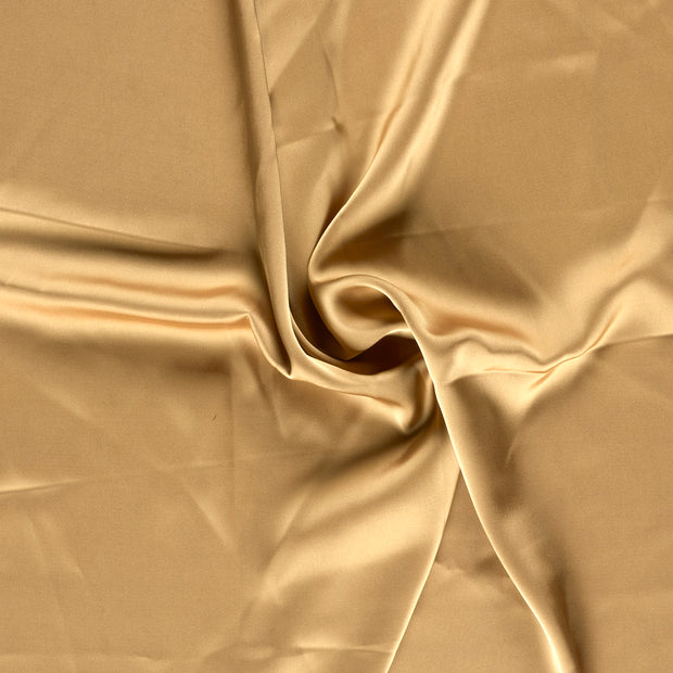 Satin fabric Beige 