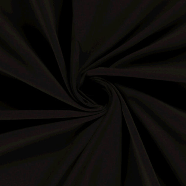 Jersey fabric Unicolour Dark Brown