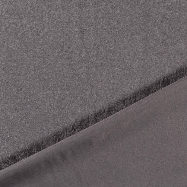Cuir tissu Gris foncé tissu enduit 
