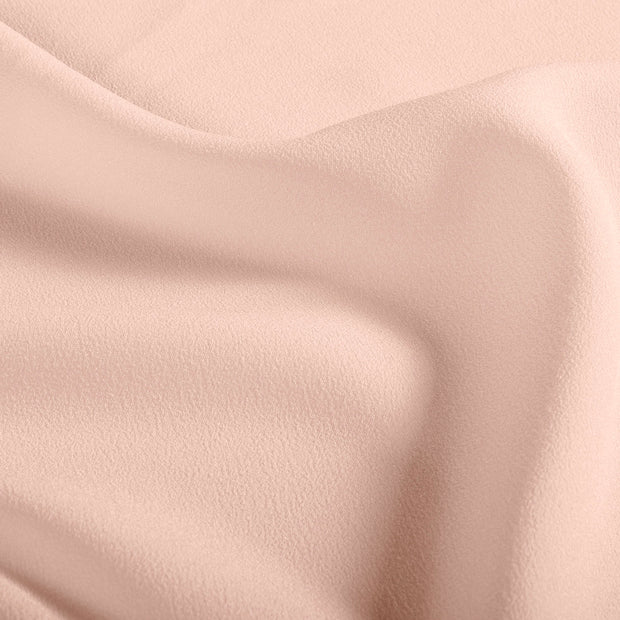 Crêpe Georgette tissu Unicolore Saumon