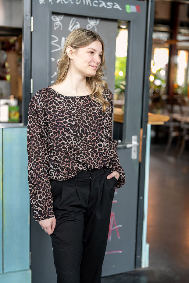 Crêpe tissu Panther 