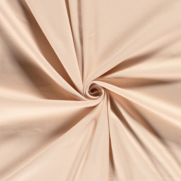 Rib Jersey fabric Salmon 