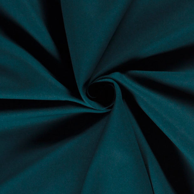 Twill fabric Unicolour Petrol