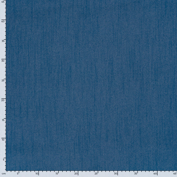 Denim Stretch tissu Unicolore Indigo