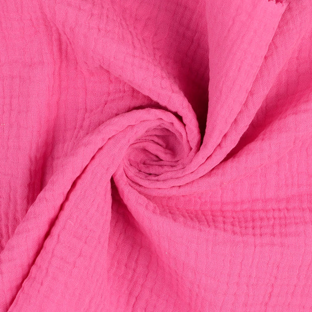 Muslin fabric pink 