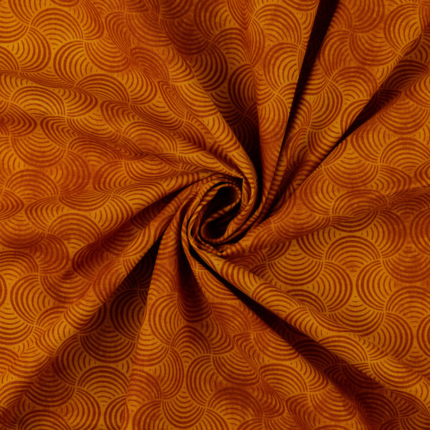 Cotton Poplin fabric Bronze 
