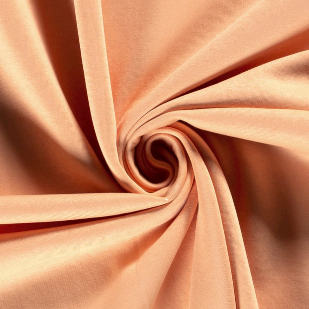 Jogging fabric Unicolour Peach