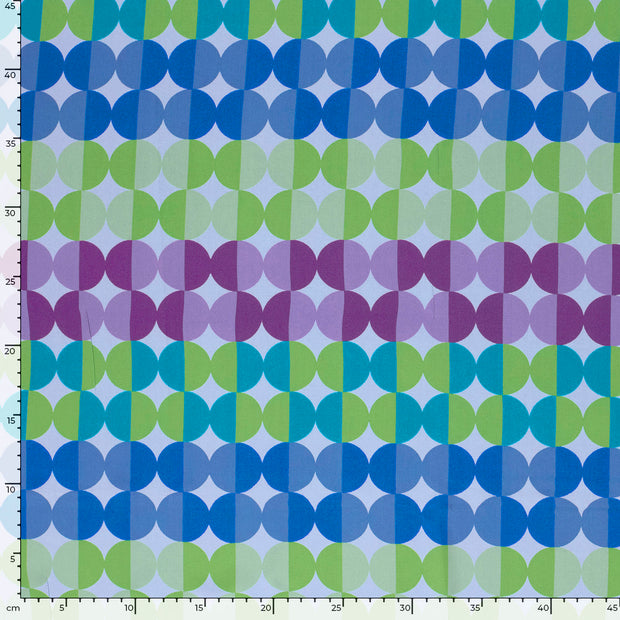 Viscose Satin tissu Bleu clair