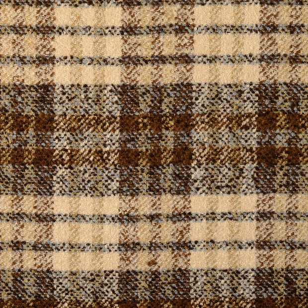 Tweed fabrik Karo's Braun