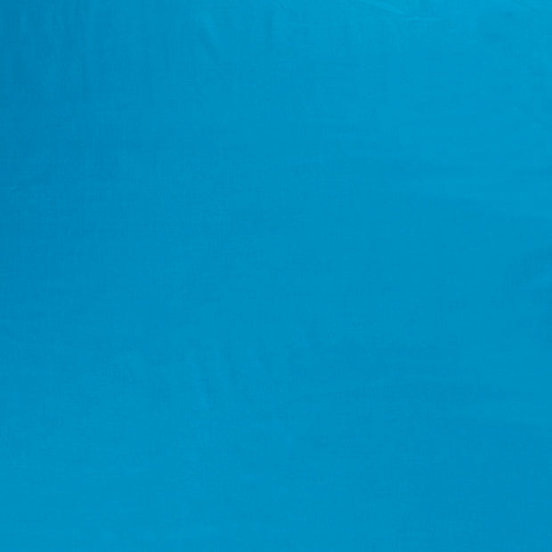 popeline tissu uni turquoise