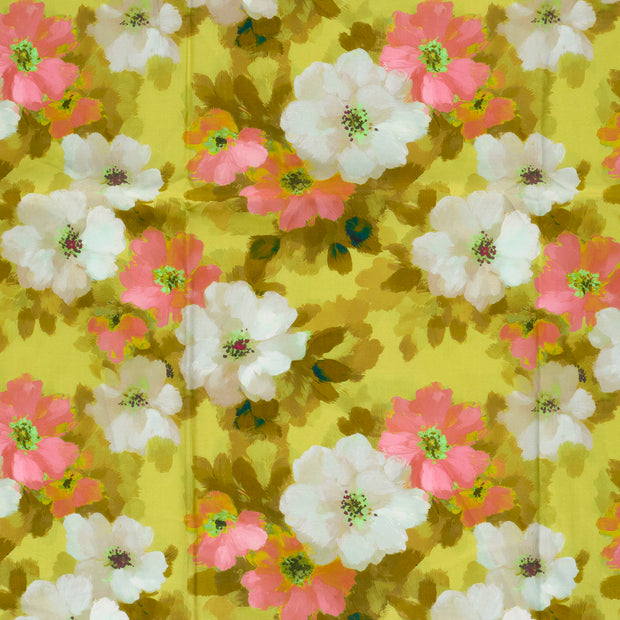 Voile fabric Oker 