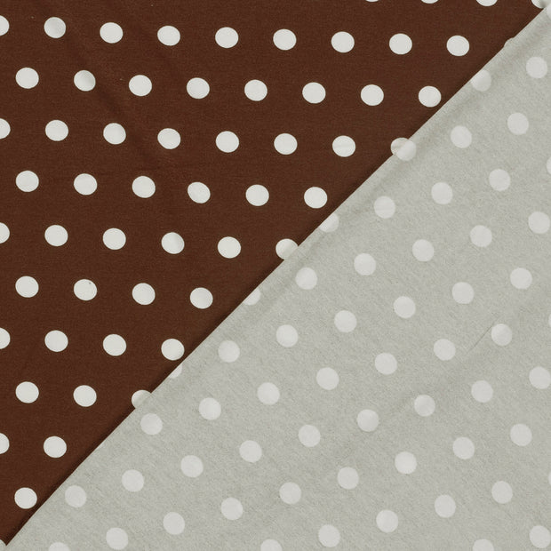 Viscose Vortex Jersey tissu pois imprimé 