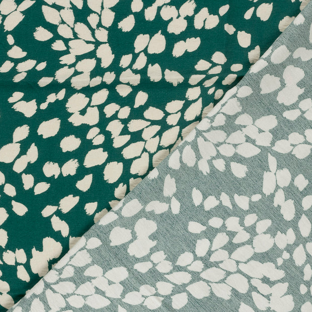 Viscose Nylon Crepe fabrik Blumen bedruckt 