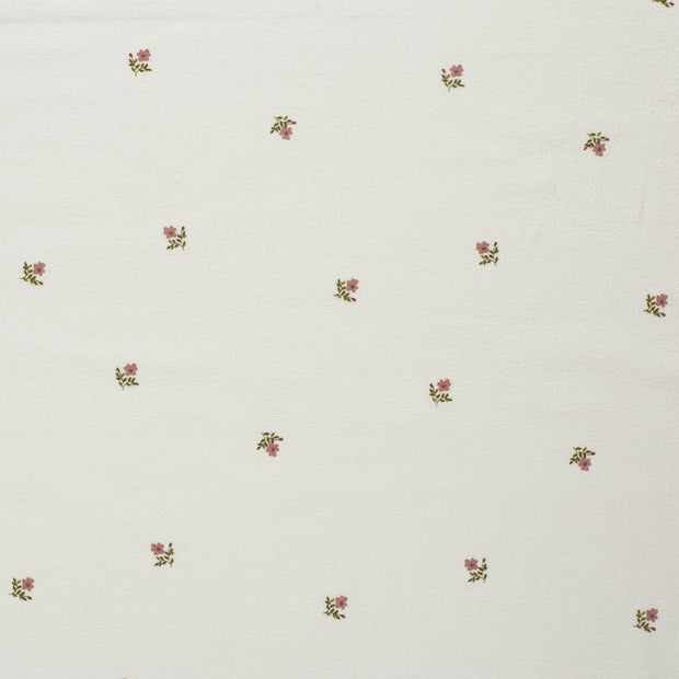 Flanelle tissu Blanc cassé 