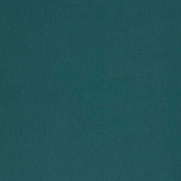 Linen Look fabric Turquoise matte 