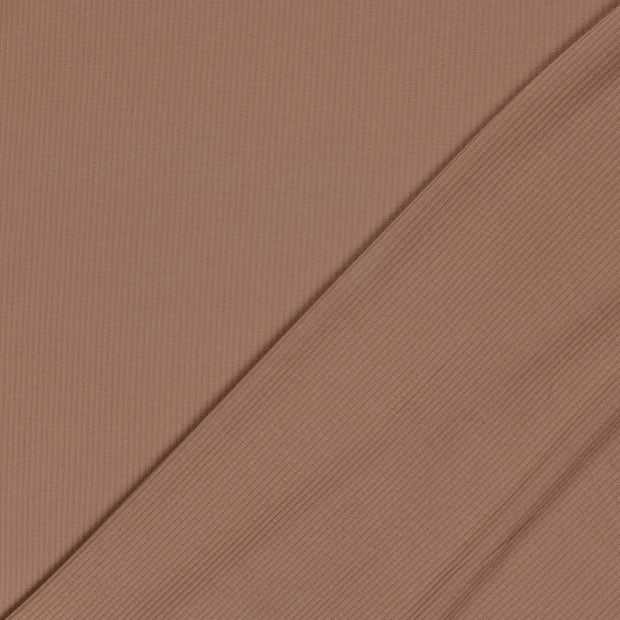 Rib Jersey tissu Unicolore 