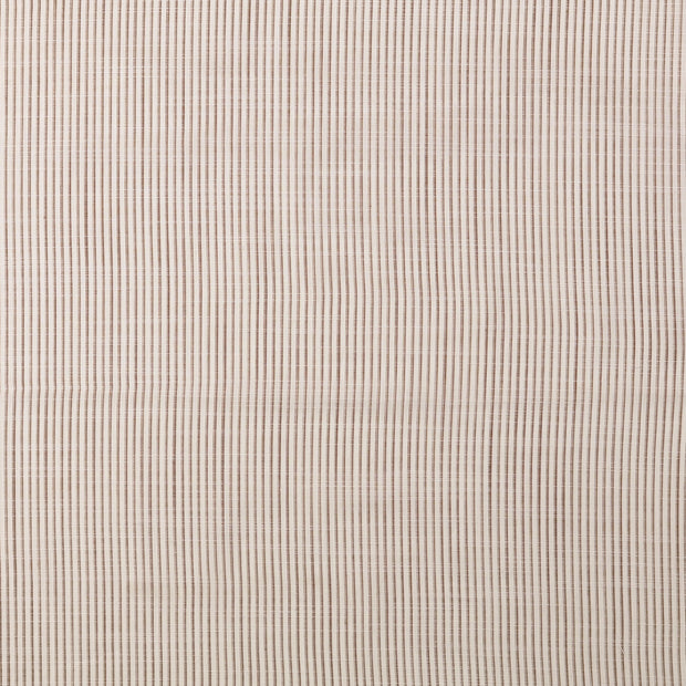 Cotton Poplin fabric Stripes brown
