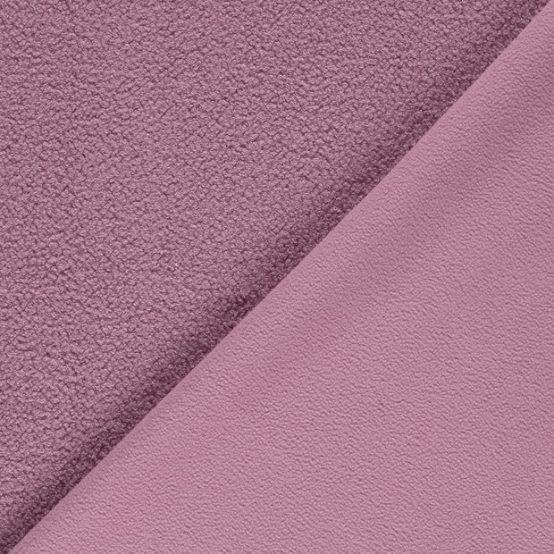 Teddy fabric Unicolour backed 