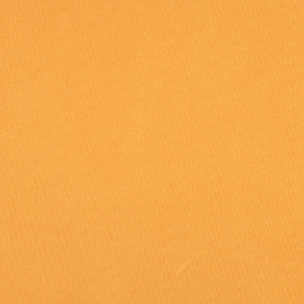 Jersey de Viscose tissu Unicolore Ocre