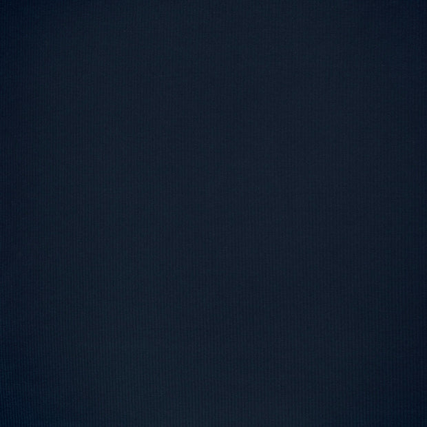 Rib Jersey fabric Navy soft 