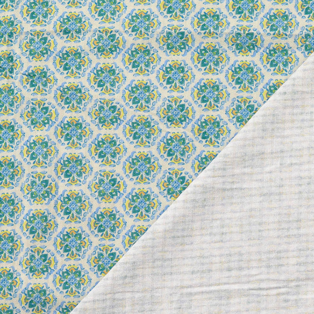 Cotton Poplin fabric green 