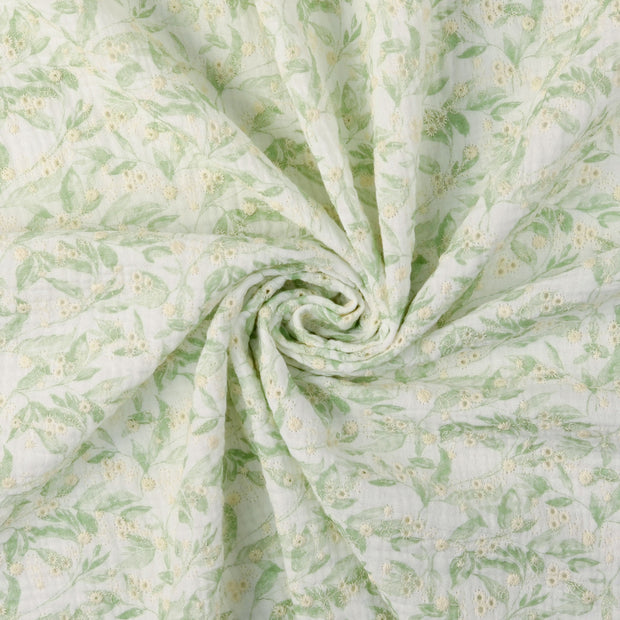 Cotton Poplin fabric Green 