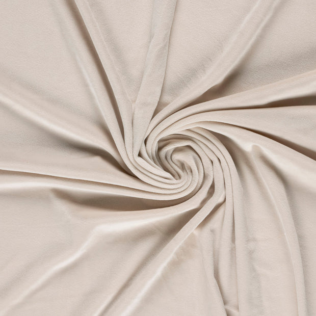 Supersoft Velvet tissu Beige 