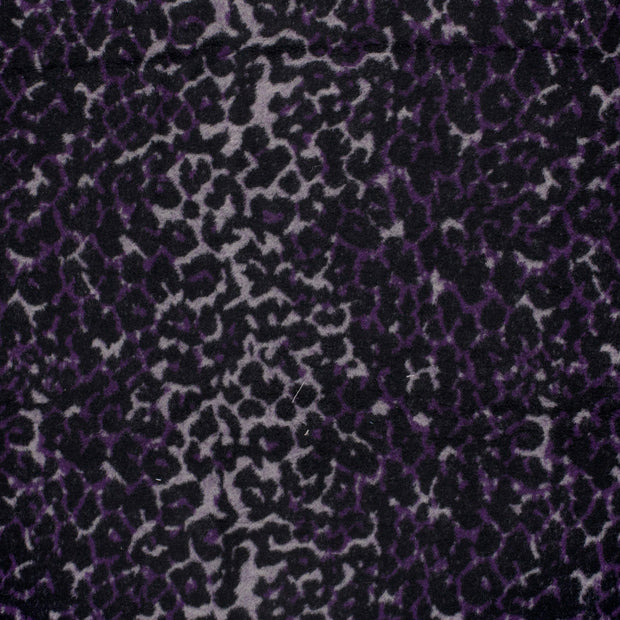 Jacquard tissu Aubergine mat 