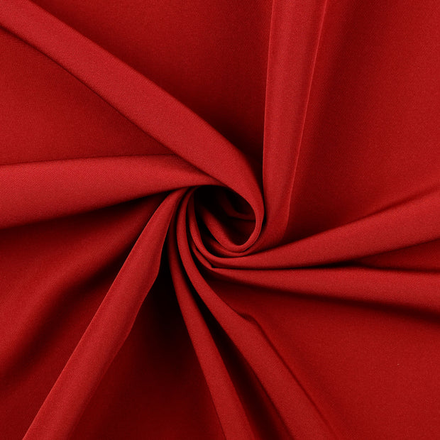 Woven Polyester tissu rouge 