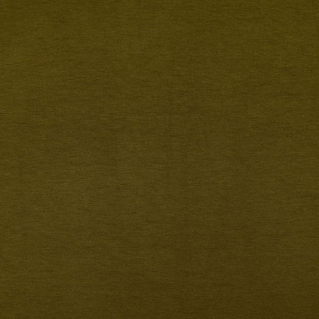 Heavy Knit fabric Unicolour Olive Green