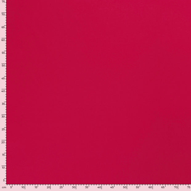 Jersey fabric Unicolour Raspberry