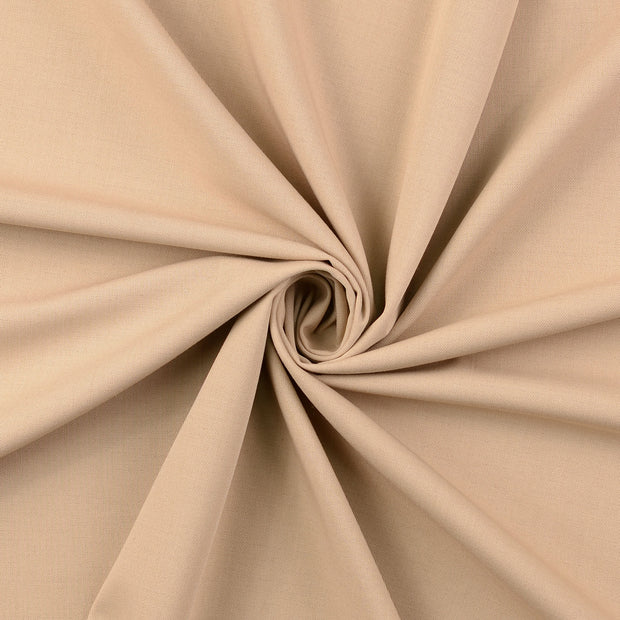 Woll Twill fabrik Beige 
