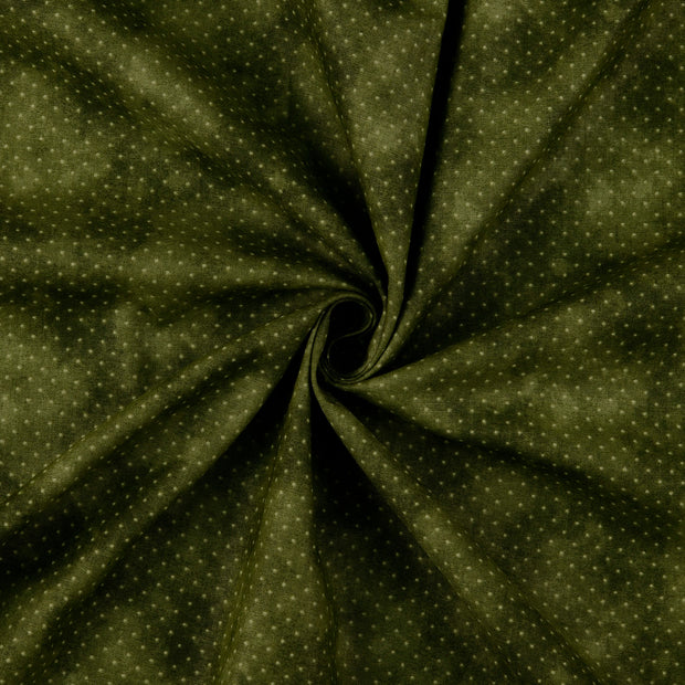 Cotton Poplin fabric Olive Green 