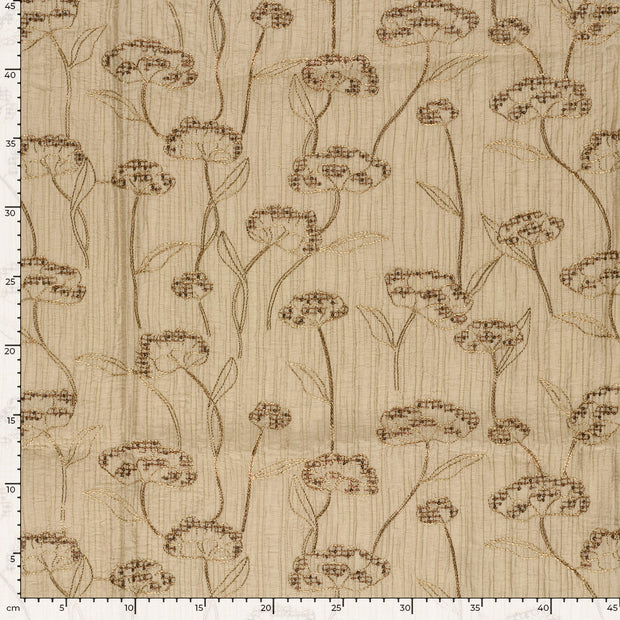 fabrik Blumen Beige
