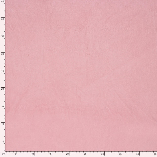 Supersoft Velvet fabrik Uni Rosa