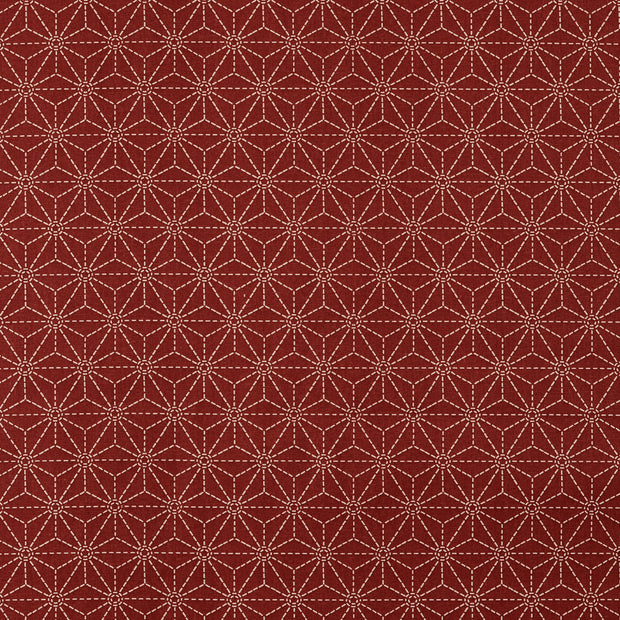Cotton Poplin fabric Bordeaux