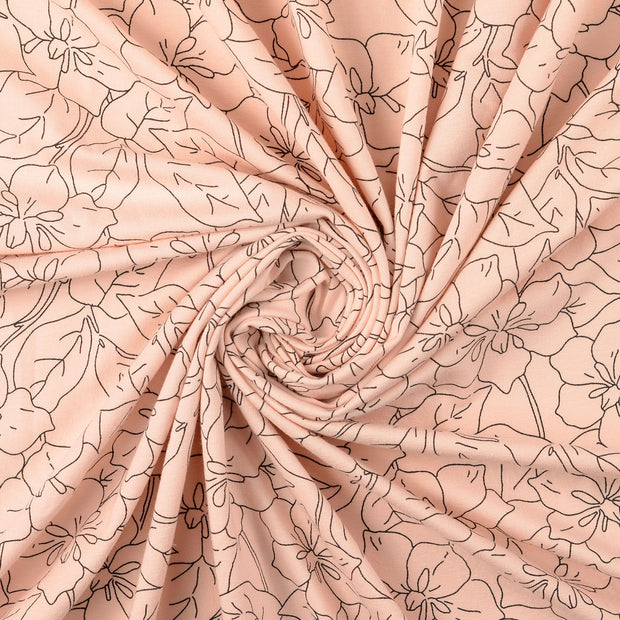 Cotton Jersey fabric Pink 