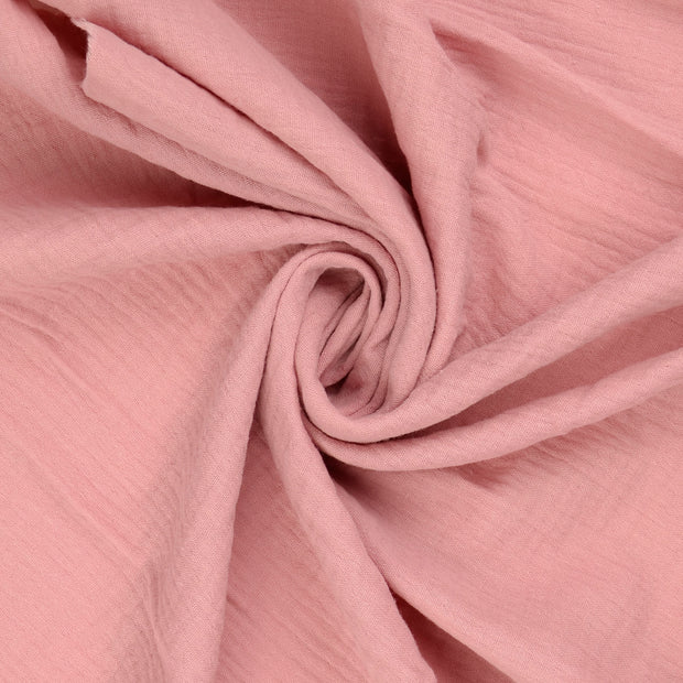 Muslin fabric Old Pink 